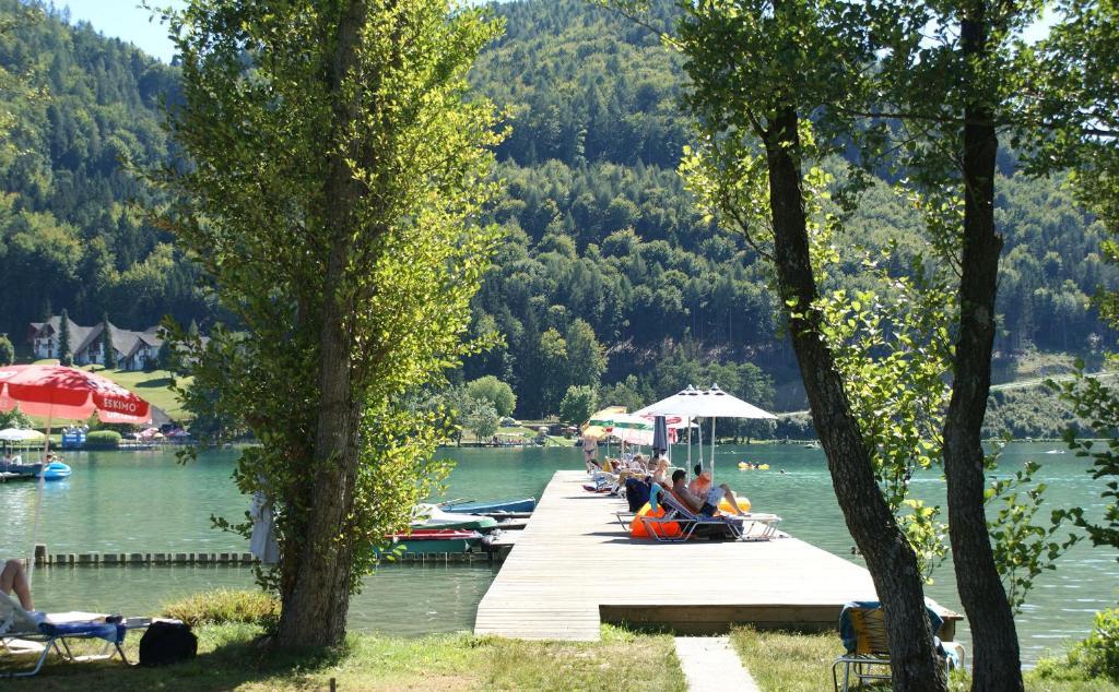 Hotel Greif Sankt Kanzian am Klopeiner See Kültér fotó